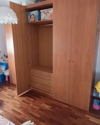 Armadio 6 ante con cassetti