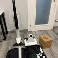 Folletto vk7s + Lavapavimenti SP7s+borsa accessori