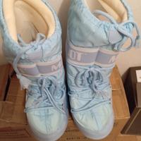 Doposci " Moon Boot "  azzurri