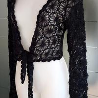 Coprispalle nero GURU Vintage
fatto a mano tg.Unic
