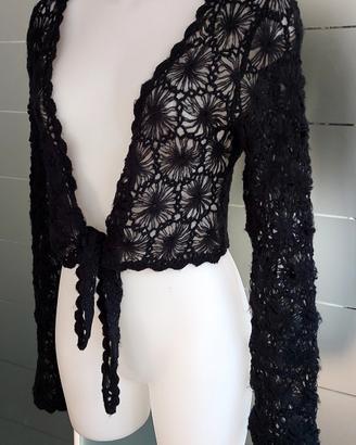 Coprispalle nero GURU Vintage
fatto a mano tg.Unic
