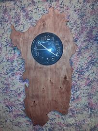Orologio Sardegna da parete artigianale