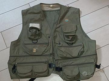 Gilet Pesca Sportiva Taglia XL Possibilità di acco
