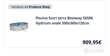 Piscina bestway come da foto