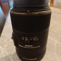Sigma  105mm-F/2.8 AF MACRO EX DG OS HS per Nikon