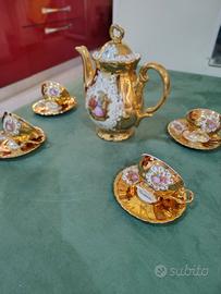 Bavaria trische set 4 tazzine più porta caffè