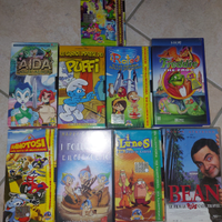 Videocassette cartoni animati
