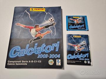 Album completo Panini 2003 04 con aggiornamenti