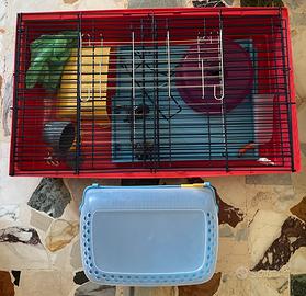 Gabbia per Cincilla e roditori medio/grandi