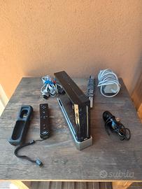 Nintendo Wii Console Nera Wii mote con Motion Plus