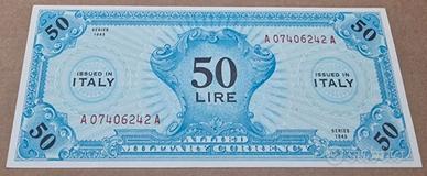 CINQUANTA 50 AM LIRE QUASI FDS OCCUPAZIONE ITALIA