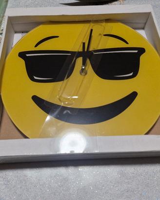 orologio a parete emoji