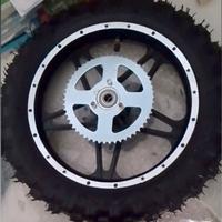 ruota 10, per moto/minimoto mai usata 