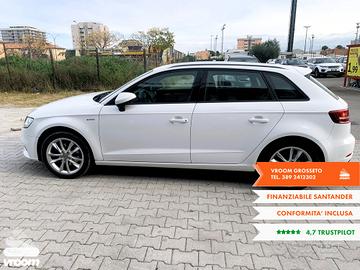 AUDI A3 3 serie A3 SPB 1.4 TFSI g-tron Design