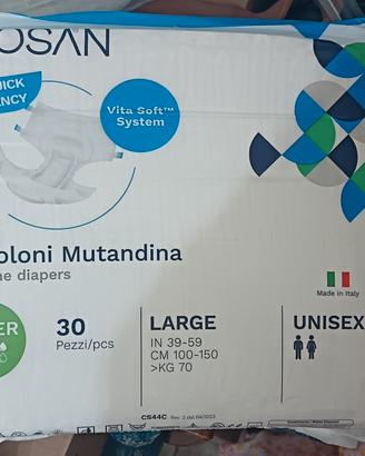 pannoloni mutandina