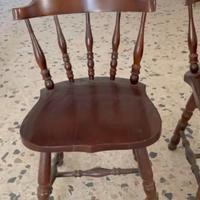 2 sedie in legno Old America