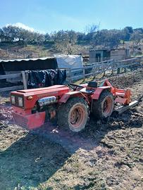 trattore valpadana 4RM 300 snodato e fresa deleks 