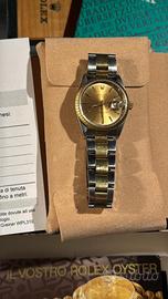 Rolex Date Originale rif.15223 oro/acc Revisionato