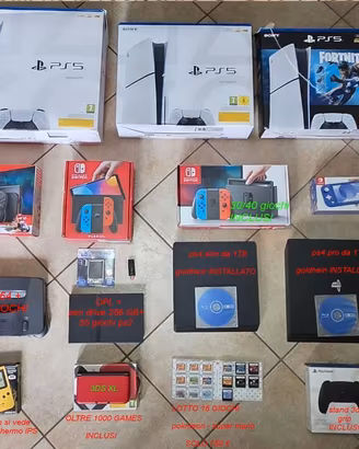 verie console i prezzi sono in DESCRIZIONE