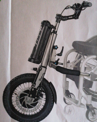 Triride - motore per carrozzina con accessori