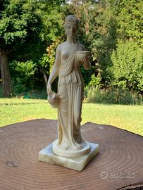 Sculture statuine base marmo antica Roma