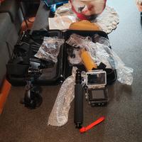 kit  gopro con macchina fotografica 