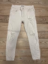 Jeans zara bianchi - taglia EUR44 (IT 48)