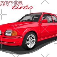 Ford Escort RS Turbo Ricambi