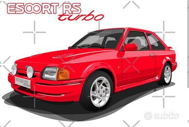 Ford Escort RS Turbo Ricambi