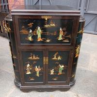 mobili lavorazione vecchia Cina con pietre dure .