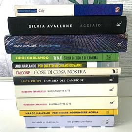 11 libri di autori italiani edizioni Rizzoli