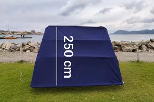 Tendalino per barca con struttura inox