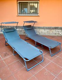 Lettini mare pieghevoli Tectake