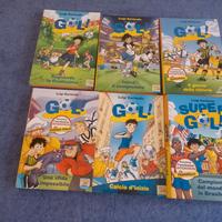 Lotto libri GOL calcio ragazzi 6 volumi 