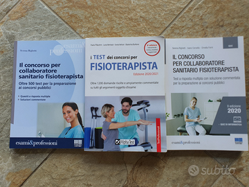 Libri quiz alpha test concorso Fisioterapista