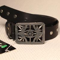 Cintura donna cuoio artigianale italiana Art.017