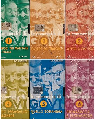 Commedie di Gilberto Govi - cassette VHS