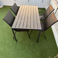 Tavolo e 4 sedie esterno - JYSK