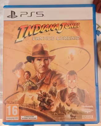 gioco ps5  indiana Jones come nuovo