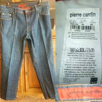 Pantalone jeans uomo nuovo pierre cardin tg 54 lun