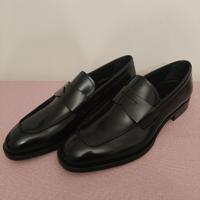 Mocassini PRADA nuovi in pelle nera 