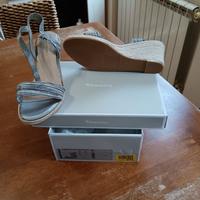 sandalo donna con zeppa marca tamaris tg. 42 nuove