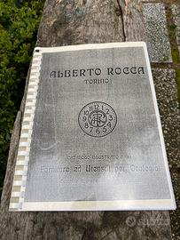 Libro orologi catalogo forniture per orologiai