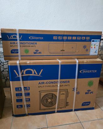 CLIMATIZZATORI NUOVI 12000 BTU VOV INVERTER WIFI