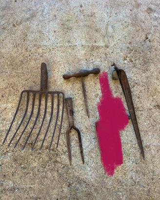 Atrezzi vecchi campagna