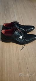Scarpe vernice nere n.40 Luciano Ilari