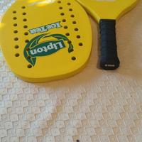 racchette beach tennis  più borsa 