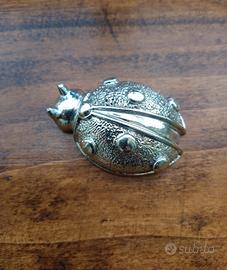 Coccinella argento laminato 