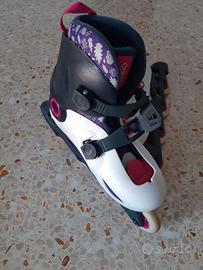 pattini n. 32-34 + sacca + ginocchiere + gomitiere