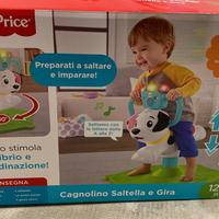 Cagnolino saltella e gira